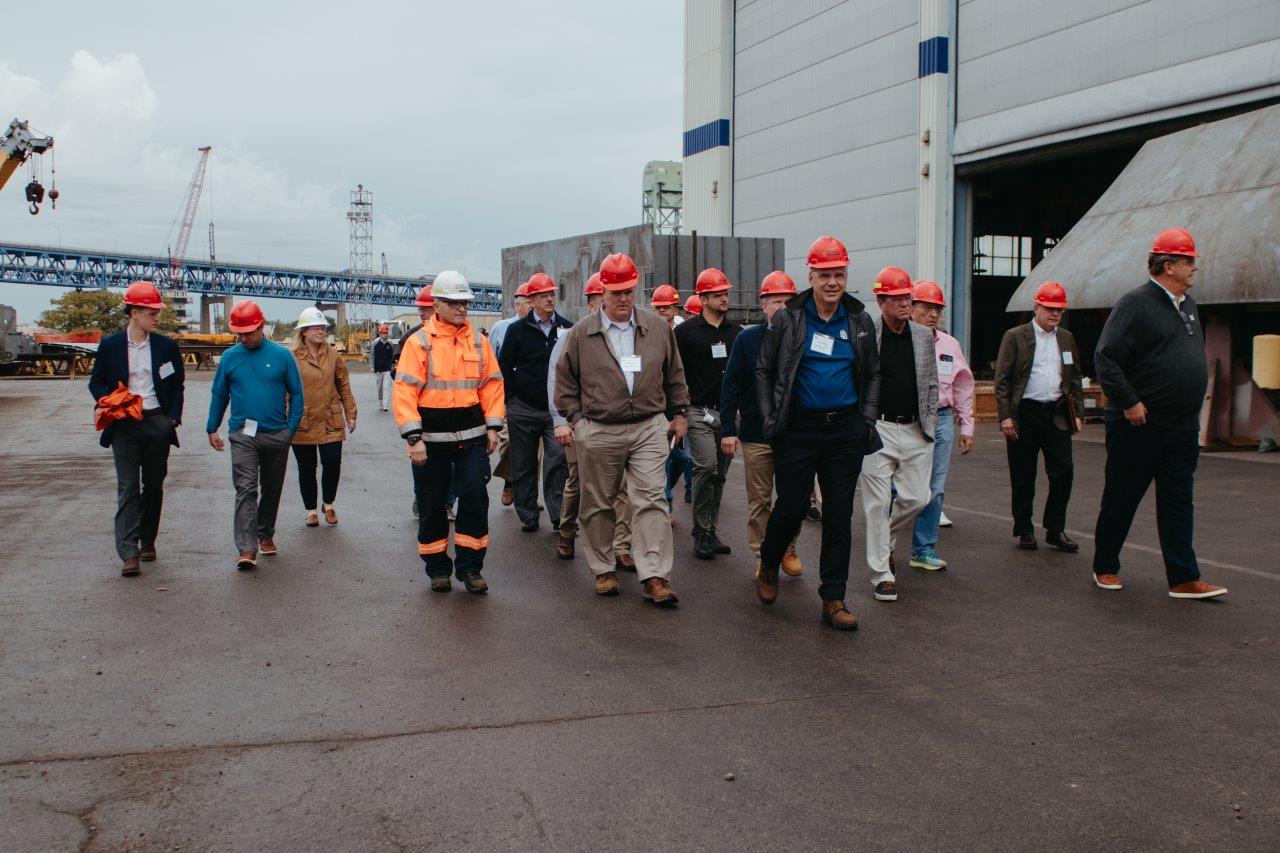 Shipbuilders Council Of America Tours Shipyard & Hosts NSMV Panel At ...